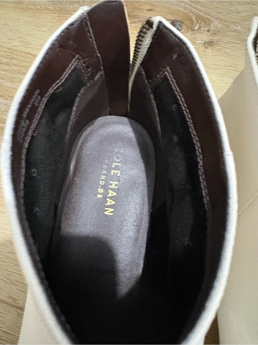 Cole Haan Women’s Leather Ankle Boots $30.00 Size 8
